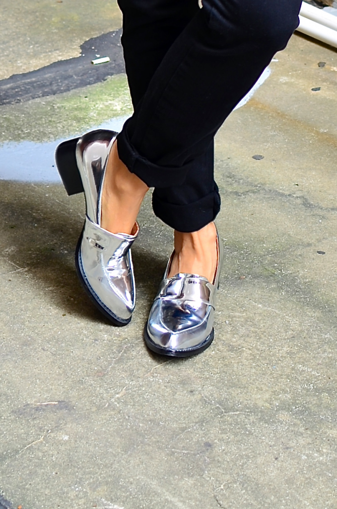Mettalic Shoes
